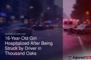 16-Year-Old Girl Hospitalized After Being Struck by Driver in Thousand Oaks