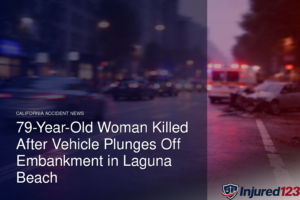 79-Year-Old Woman Killed After Vehicle Plunges Off Embankment in Laguna Beach