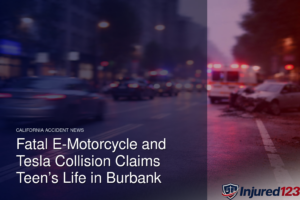 Fatal E-Motorcycle and Tesla Collision Claims Teen’s Life in Burbank