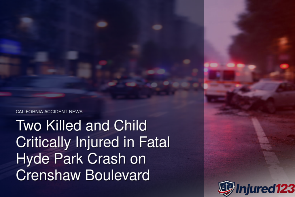 Two Killed and Child Critically Injured in Fatal Hyde Park Crash on Crenshaw Boulevard