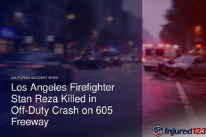 Los Angeles Firefighter Stan Reza Killed in Off-Duty Crash on 605 Freeway