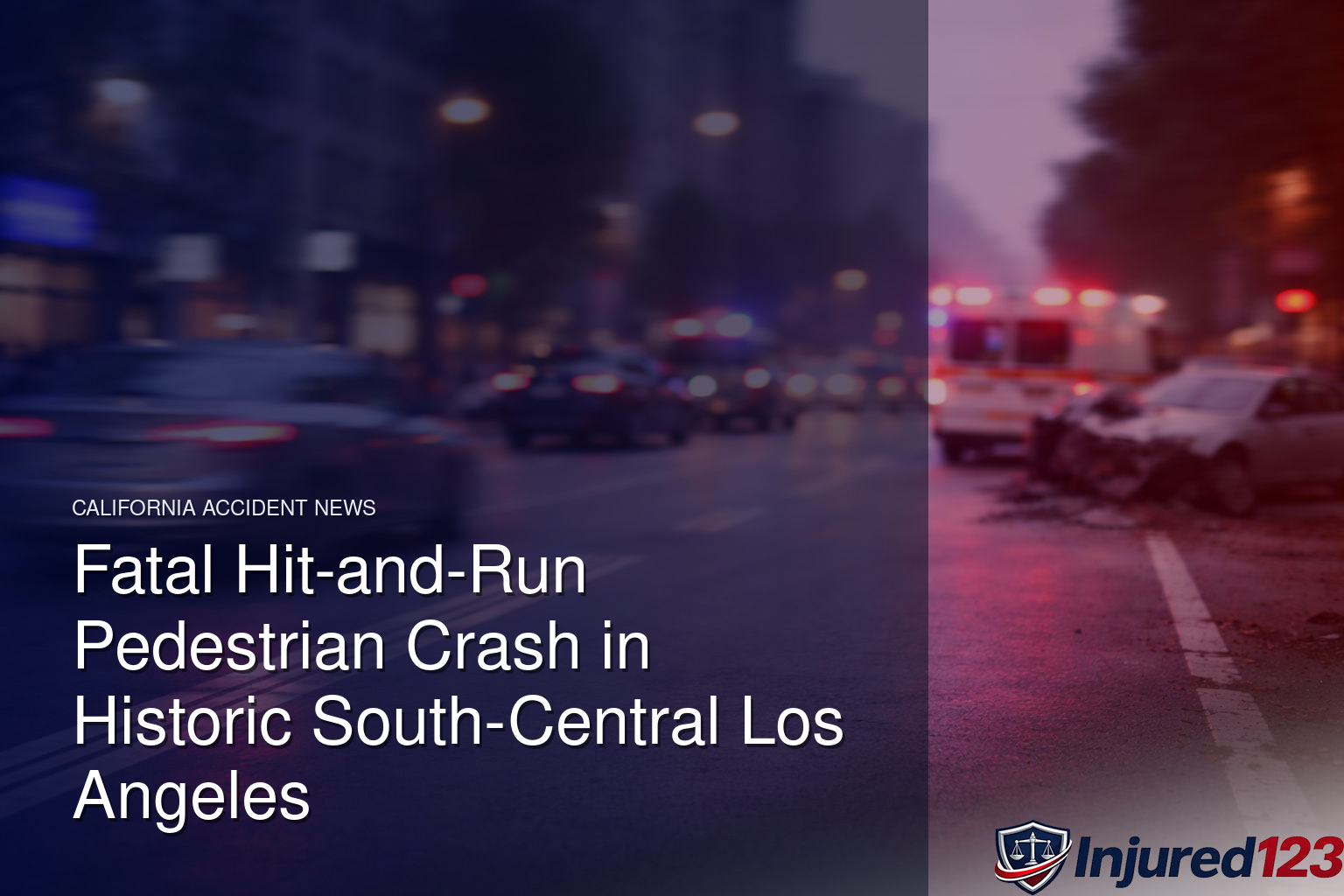 Fatal Hit-and-Run Pedestrian Crash in Historic South-Central Los Angeles