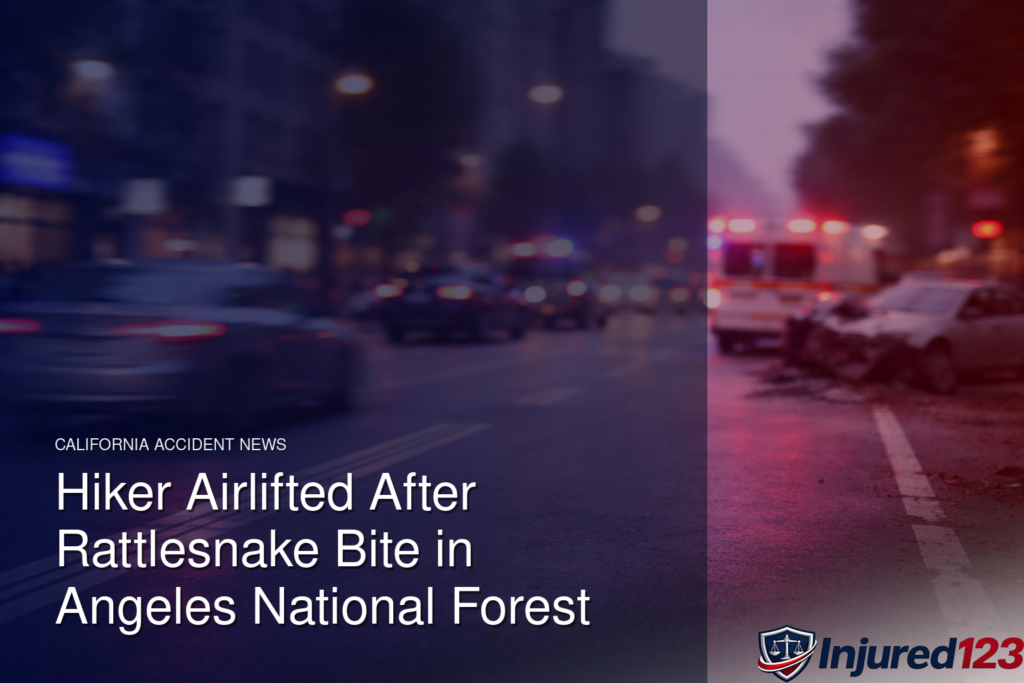 Hiker Airlifted After Rattlesnake Bite in Angeles National Forest