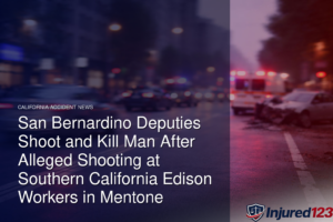San Bernardino Deputies Shoot and Kill Man After Alleged Shooting at Southern California Edison Workers in Mentone