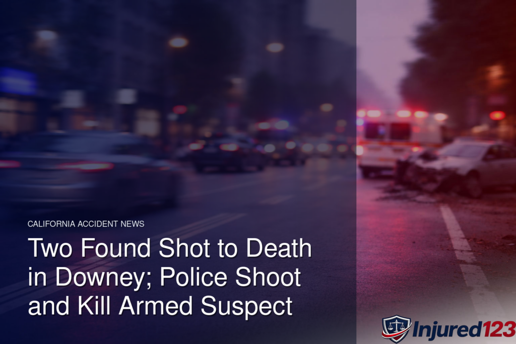 Two Found Shot to Death in Downey; Police Shoot and Kill Armed Suspect