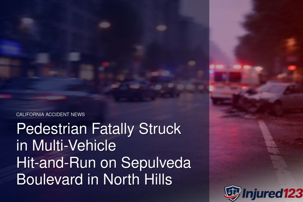 Pedestrian Fatally Struck in Multi-Vehicle Hit-and-Run on Sepulveda Boulevard in North Hills