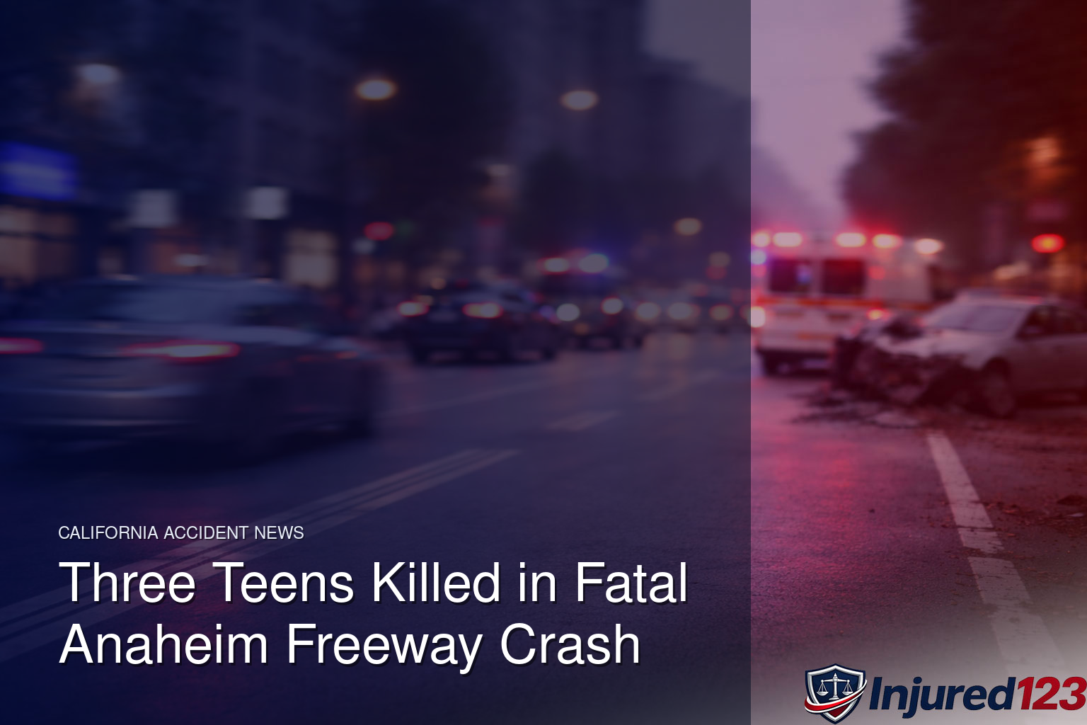 Three Teens Killed in Fatal Anaheim Freeway Crash