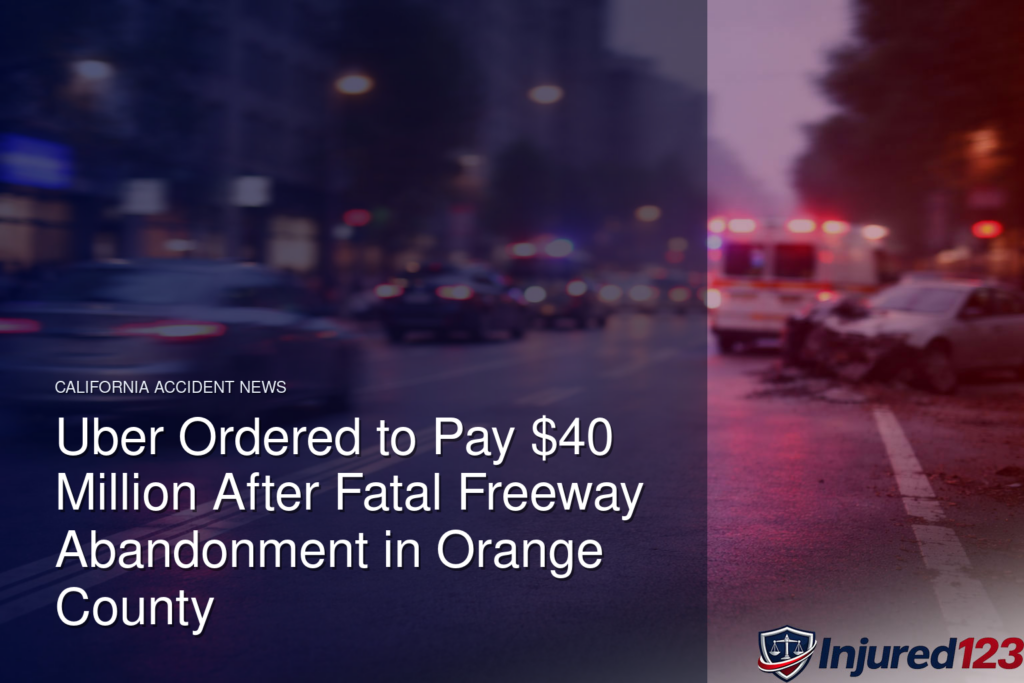 Uber Ordered to Pay $40 Million After Fatal Freeway Abandonment in Orange County