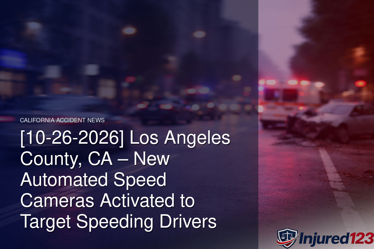 [10-26-2026] Los Angeles County, CA – New Automated Speed Cameras Activated to Target Speeding Drivers