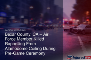 Bexar County, CA – Air Force Member Killed Rappelling From Alamodome Ceiling During Pre-Game Ceremony 2 Bexar County, CA – Air Force Member Killed Rappelling From Alamodome Ceiling During Pre-Game Ceremony